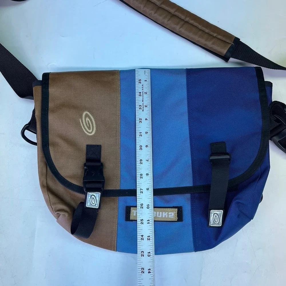 Timbuk2 Classic Messenger Bag Colorblock Ballistic Nylon Crossbody S/M